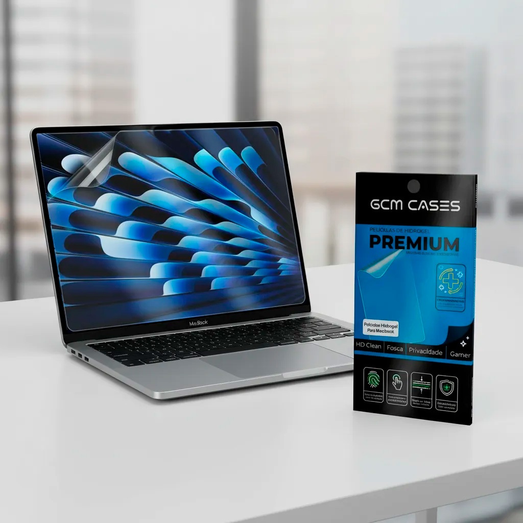 Película Hidrogel Invisível ou Fosca Para MacBook Pro Retina 15