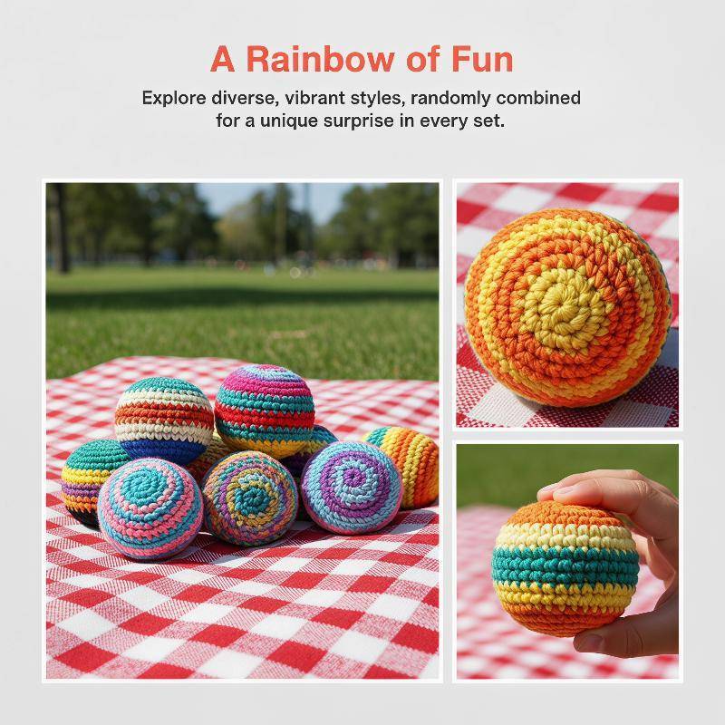 Chuaniaji Eco-Friendly Handmade Crochet Hay Sas Fio Macio Durável Para Crianças Bayard Jogos Ao Ar Livre BR