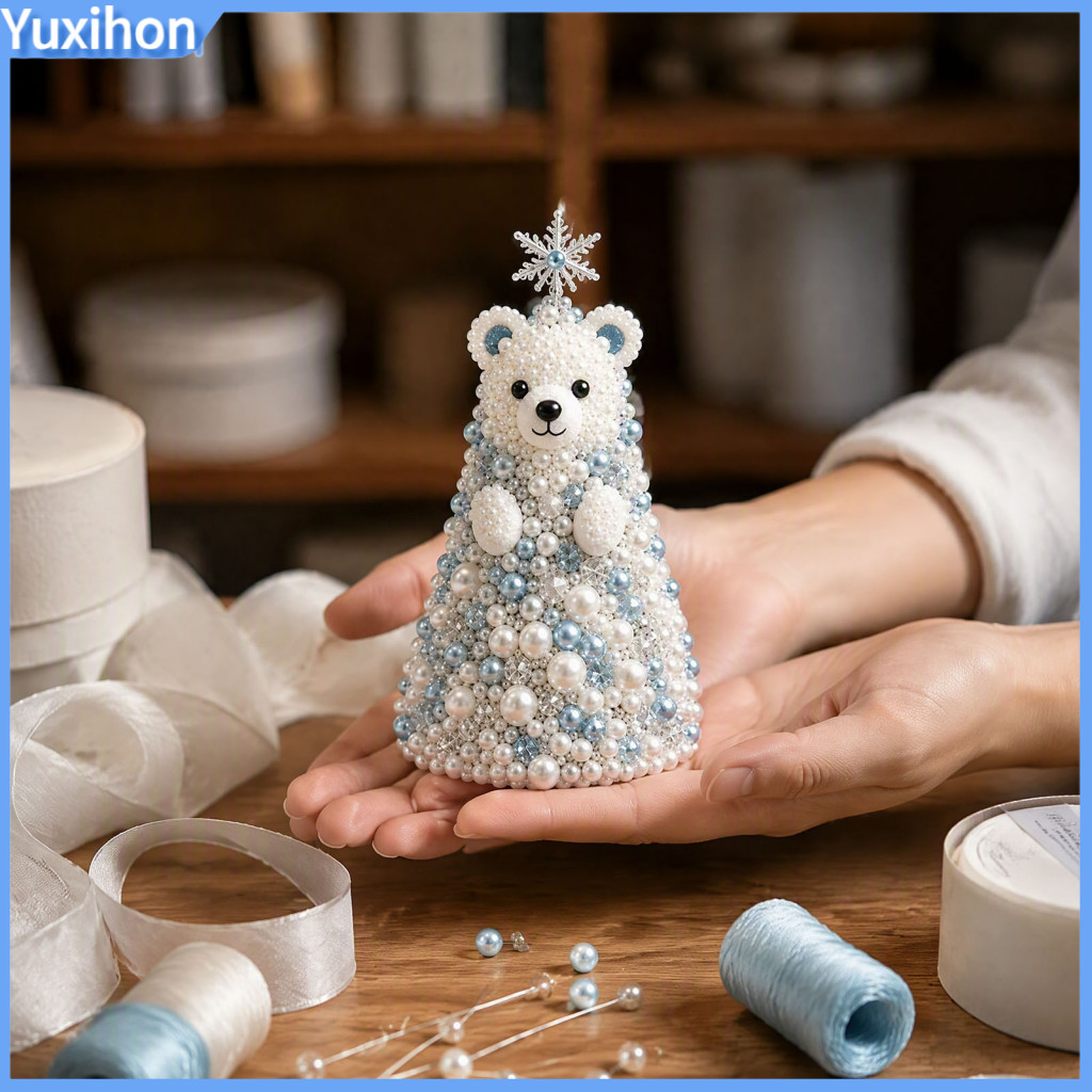 Handmade Bead Set Diy Beading Kit 3d Beaded Tree – Craft for Kids Adults Beginner-friendly Art Perfect Gift for Fun an