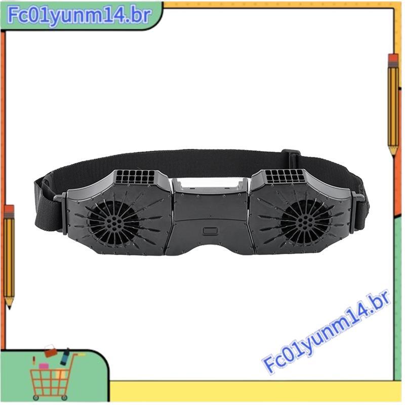 Ventilador Portátil Com Clipe De Cintura , 2 Saídas De Ar Cinto Ajustável , Fresco De 8000mAh Para Trabalho , Acampament