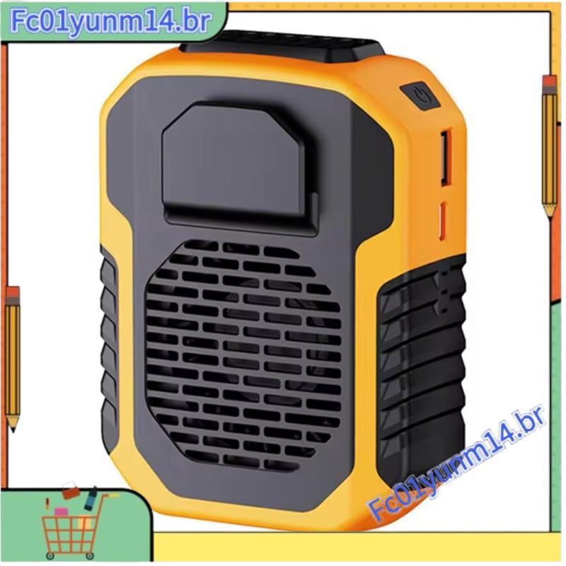Ventilador De Cintura Clipe Portátil Com Lâminas Turbo Cinto Corporal Mini Ventiladores Pessoais Vestíveis Pessoal Para
