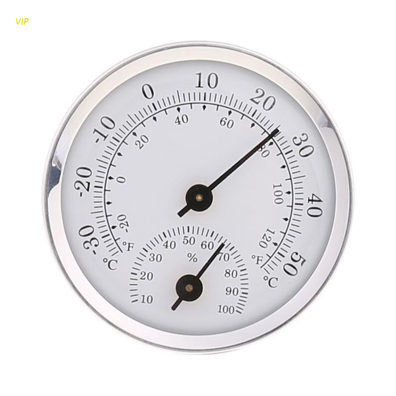 Wall Mounted Temperature Humidity Meter & Hygrometer For Sauna Room