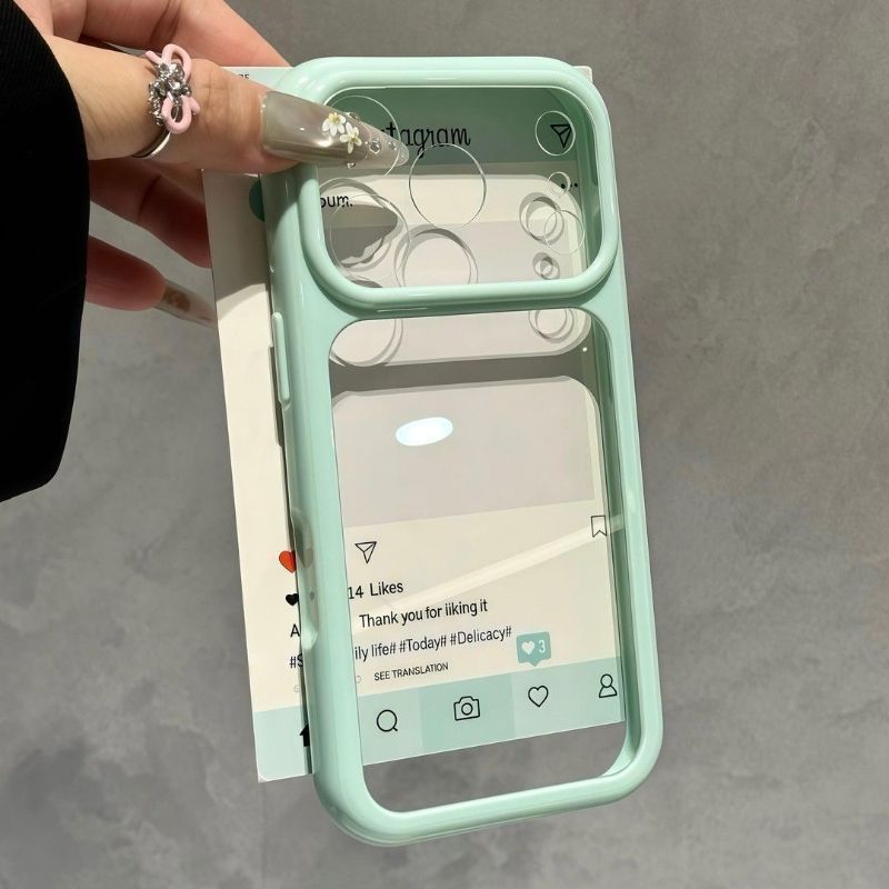 Capa para Telefone Xiaomi 15 K90 Pro Max/POCO F8 Ultra Minimalista com Borda Colorida Versátil, Capa Protetora Completa