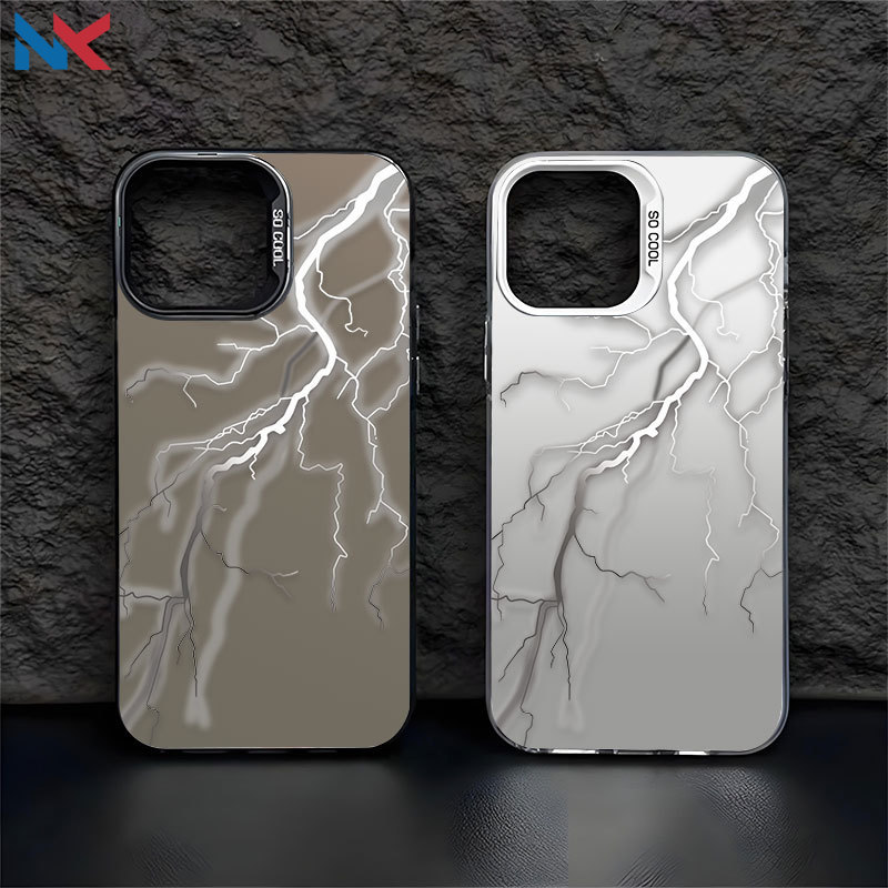 Capa Para Redmi Note 14 Pro 13 12 11 10 12S 14C 13C 12C 10C POCO X7 X6 C75 C65 IMD De Telefone Relâmpago NKCase