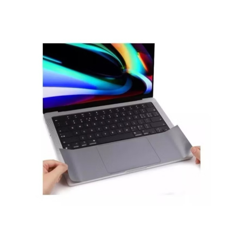 adesivo cinza para tranckpad e palmrest para MacBook pro 15 2018 2019
