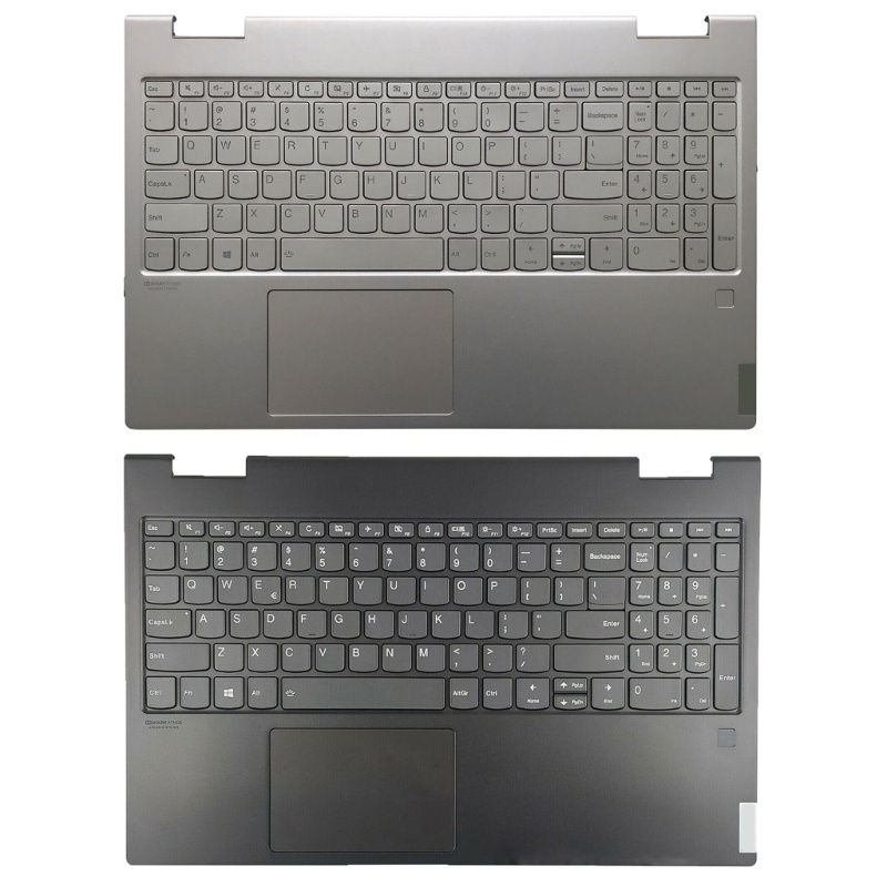 XI US Substituição Para Yoga C740-15IML Laptop Top Case Palmrest Touchpad