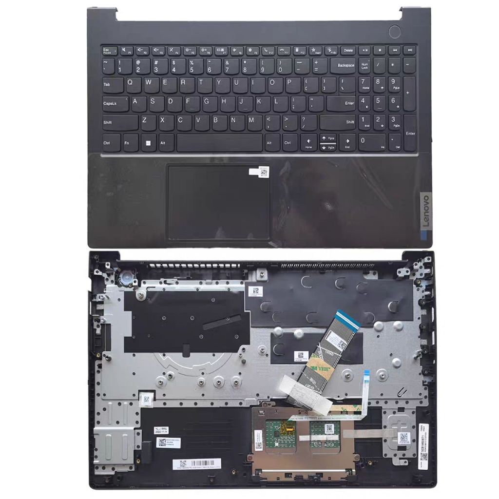 Novo Teclado palmrest Capa Para Lenovo Shimayang E5-IAP ABA ITL Preto C Com
