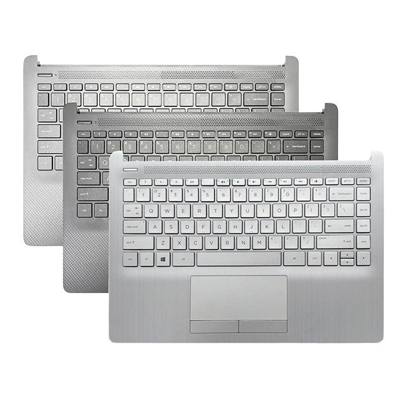 Nova Capa Para Laptop Com Teclado HP 14-CF DF DK DP 14S-CR 240 245 G8 340 G5 TPN-I130 I135 Palmrest Top Case