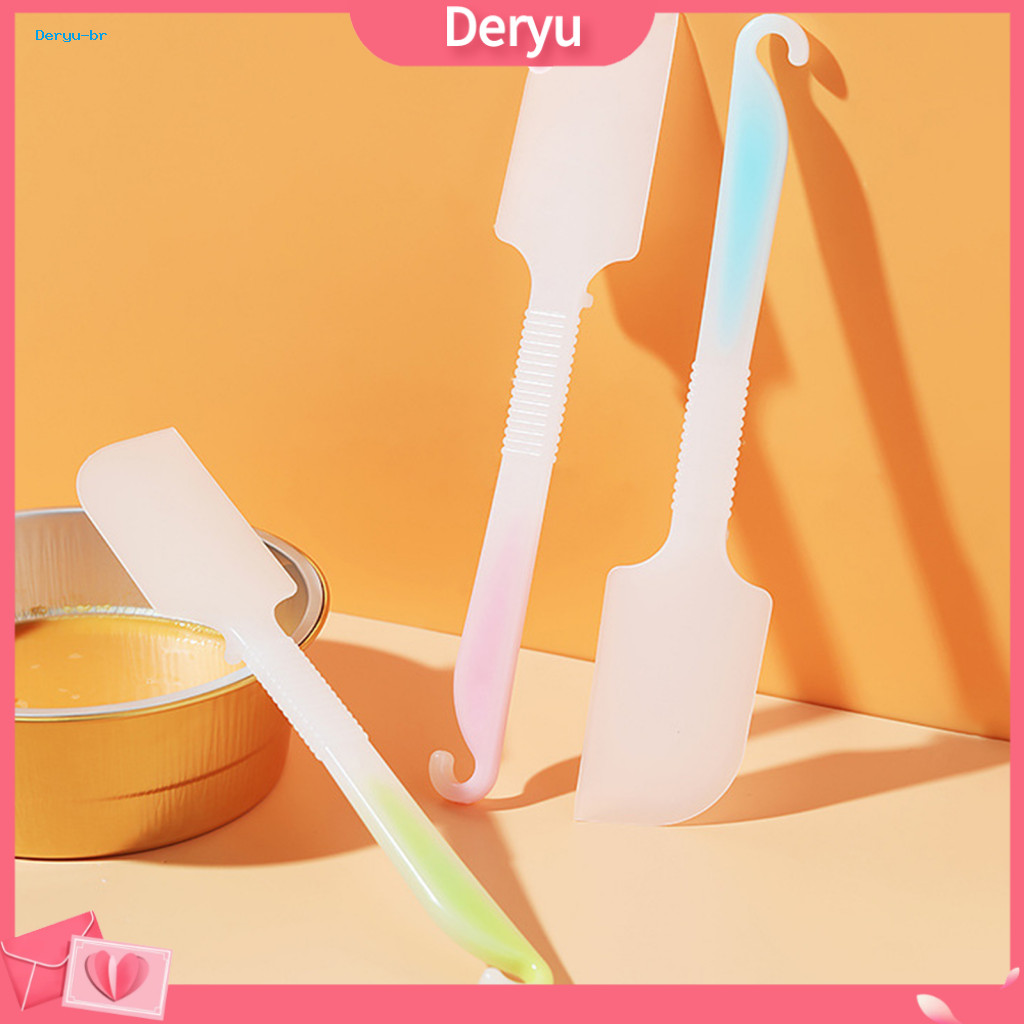 Large Cake Scraper Silicone Spatula Non-stick Ergonomic Grip Multi-use Pastry Mold for Baking Cooking Kitchen Tools
