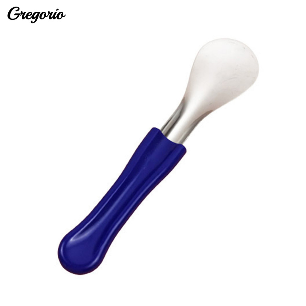 Cream Rose Maker Spatula 304 Stainless Steel Ice Scoop Shape with Non-slip Handle Durable Gelato Dessert Tool Smooth Pud