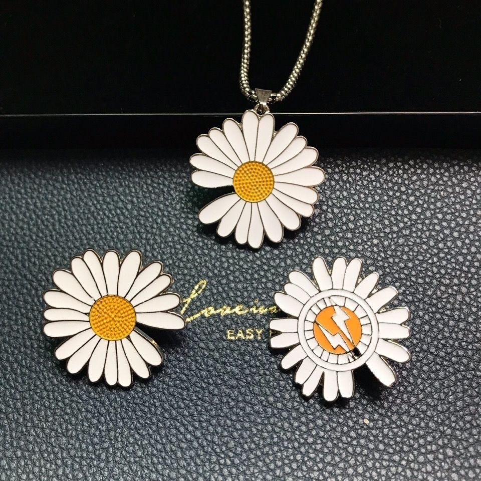 Broche Daisy Daisy Flower Badge Joias