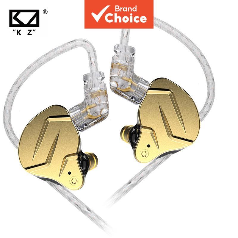 KZ ZSN Pro X 1BA + 1DD Fones De Ouvido Híbrido Driver In-Ear HiFi Bass Monitor De Metal Esportivos ZSTX PROX ZSX Música