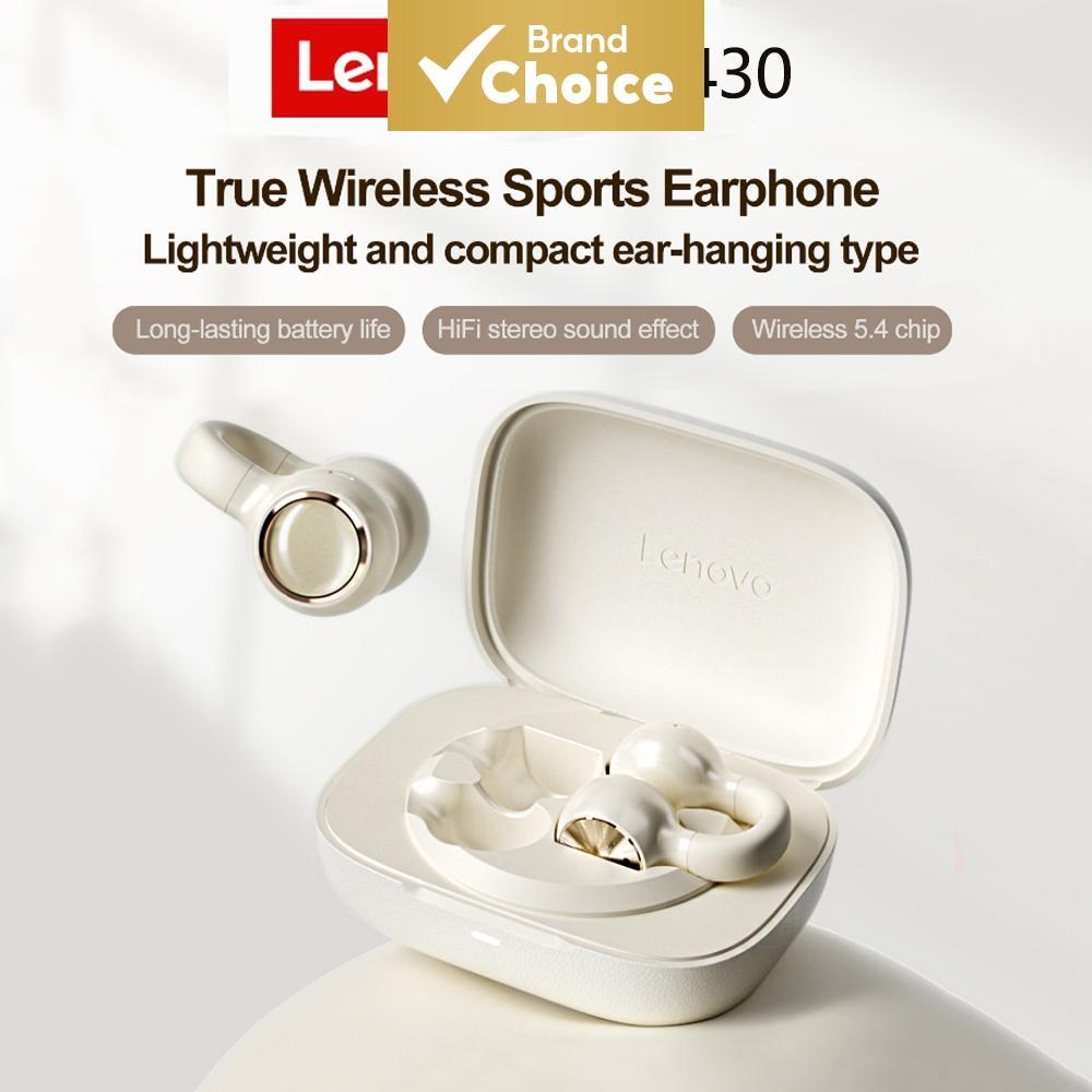 Lenovo EA430 Fones De Ouvido Open-Ear Bluetooth 5.4 Esporte Ao Ar Livre À Prova D'água 12mm Bass Driver ENC Chamada Clar