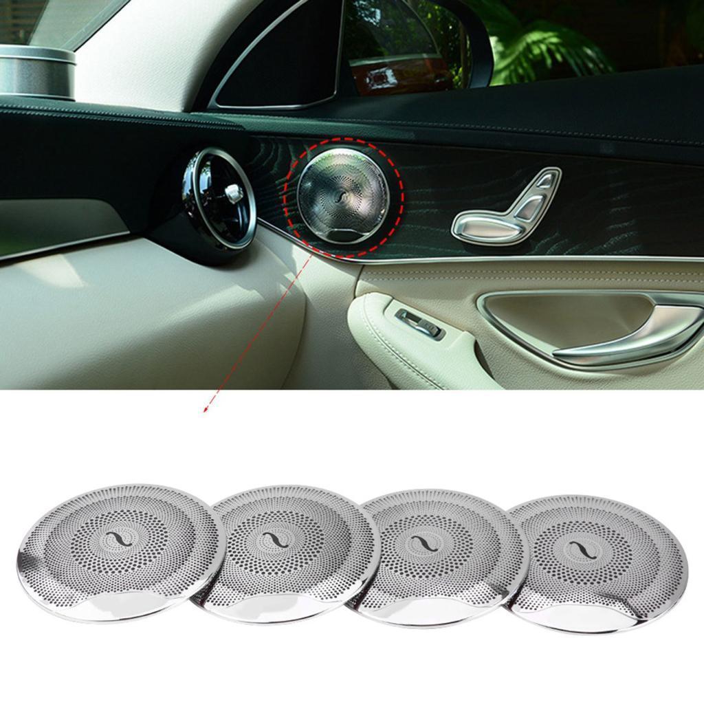 Fingerstyle-BR Áudio do carro alto-falante porta alto-falante capa guarnição para Mercedes Benz E/C/GLC classe W213 W205