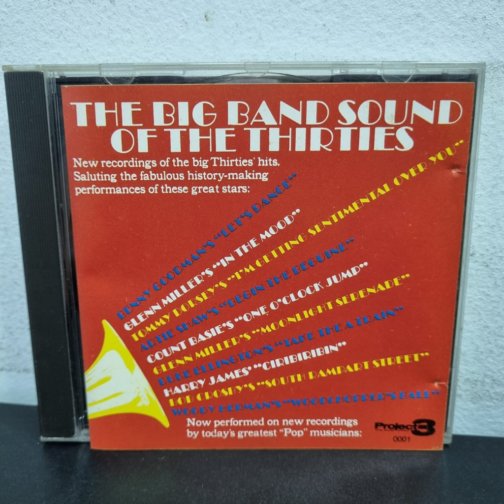 CD The Big Band Sound Of The Thirties - Glenn Miller Count Basie Cole Porter