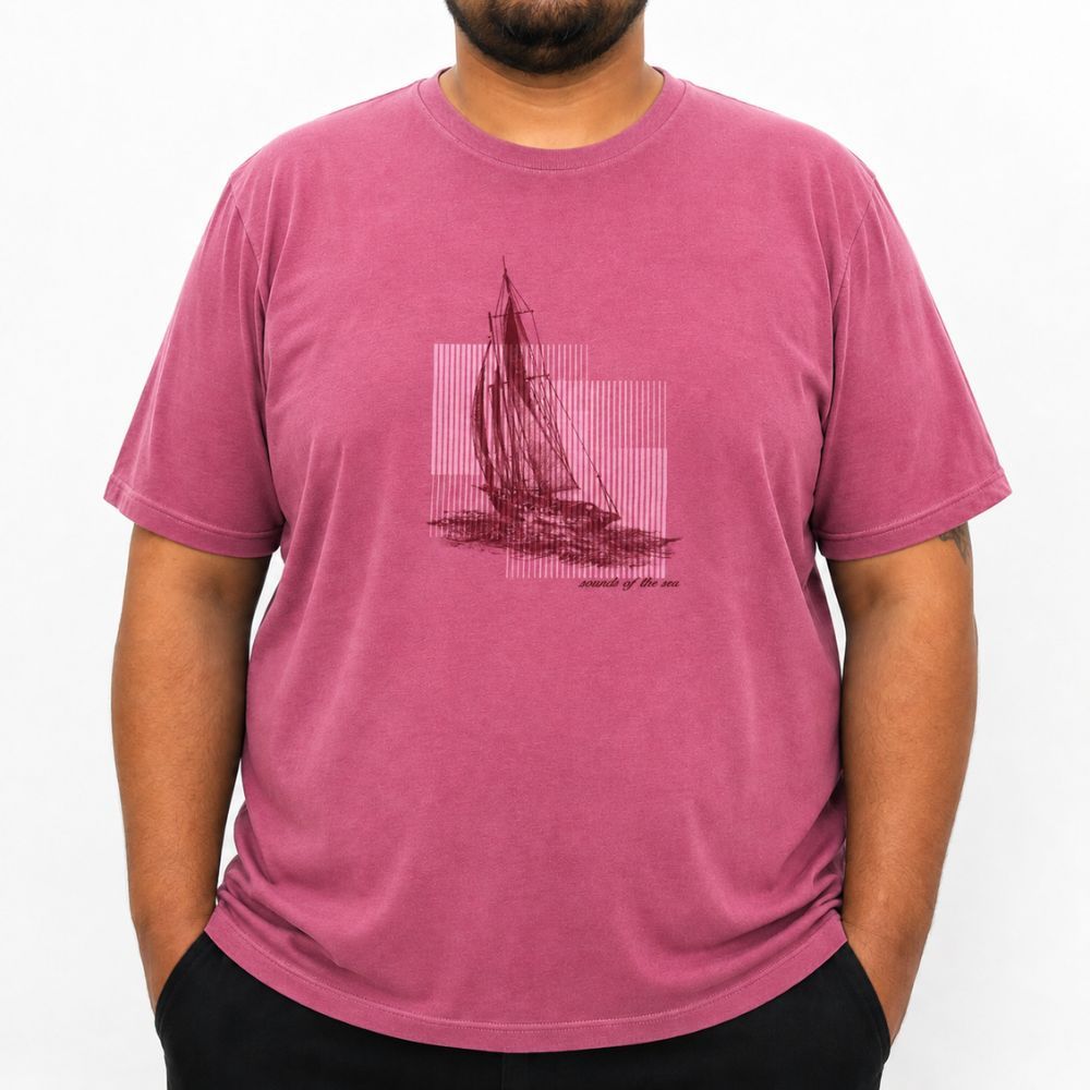 Camiseta Big Plus Premium - Sounds of the sea | BURG