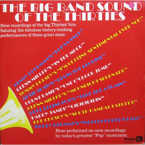 The Big Band Sound Of The Thir Ties - Lp Som 1971