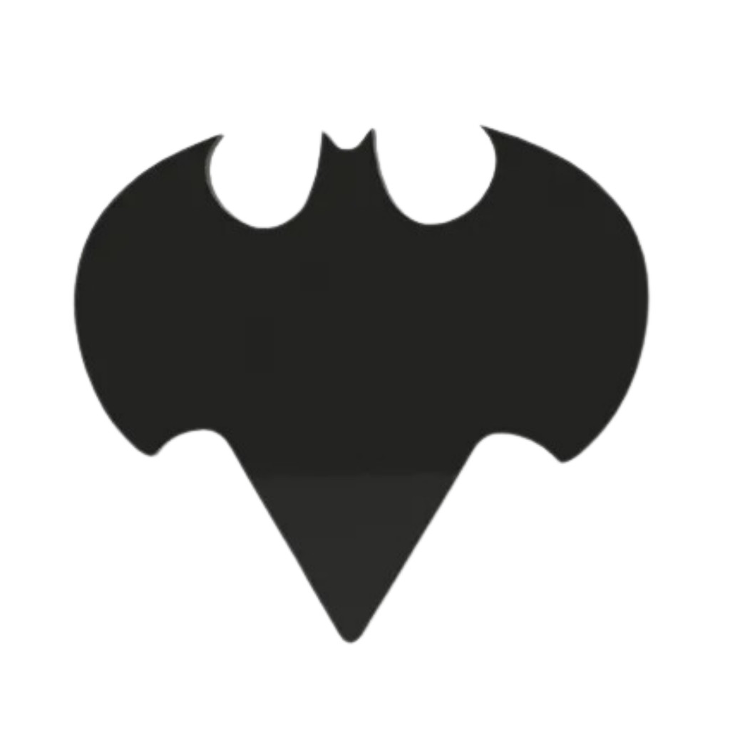 Palheta Personalizadas Batman SOrvete Rock Violao Guitarra Instrumentos Musicais e acessorios