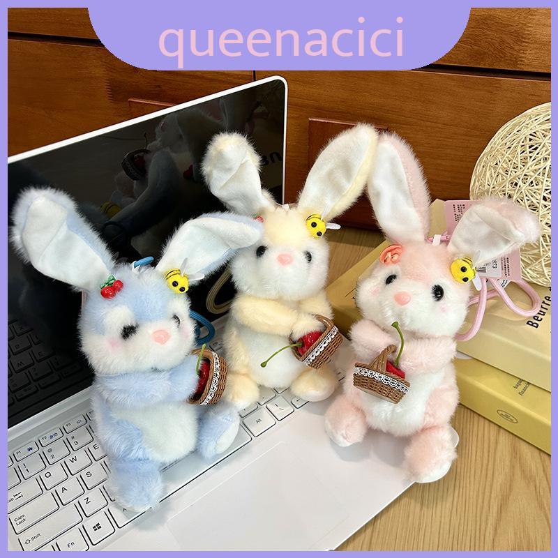 Boneca De Pelúcia Bunny Beike Com Estilo De Desenho Animado E Orelhas Dobráveis Para Decoração De Quarto De Criança Cole