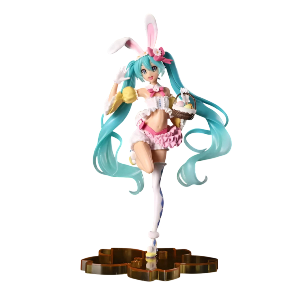 Figura Hatsune Miku Bunny Ver. – Edição Páscoa / Colecionável Anime Vocaloid