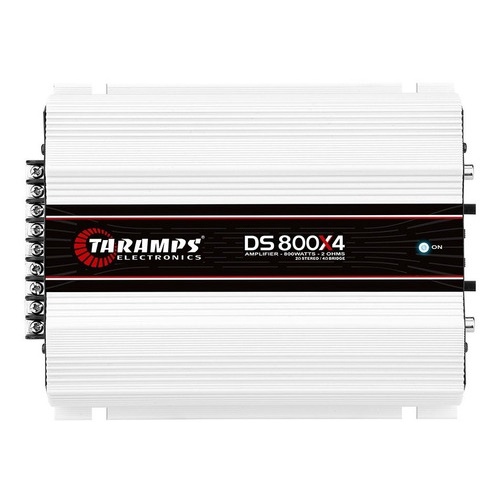 modulo de som digital taramps ds800 800x4 4 canais 800 watts rms 2 ohms