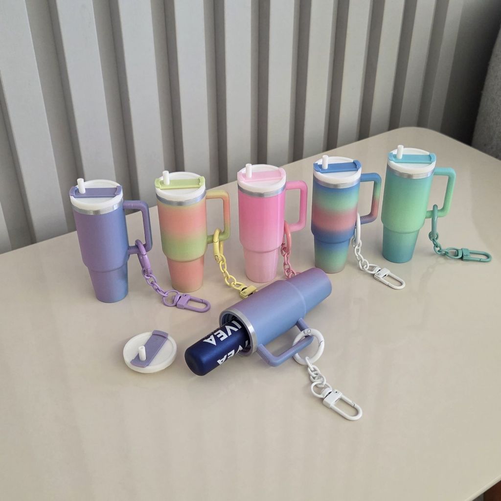 Chaveiro Porta Batom e Protetor Labial Tumbler