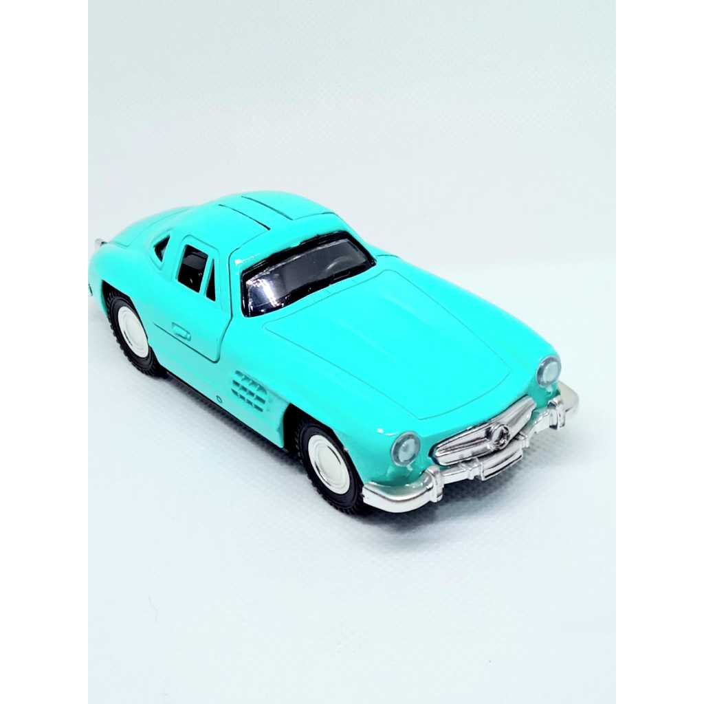 Miniatura Mercedes 300SL 1954 1:36 metal Diecast colecionável