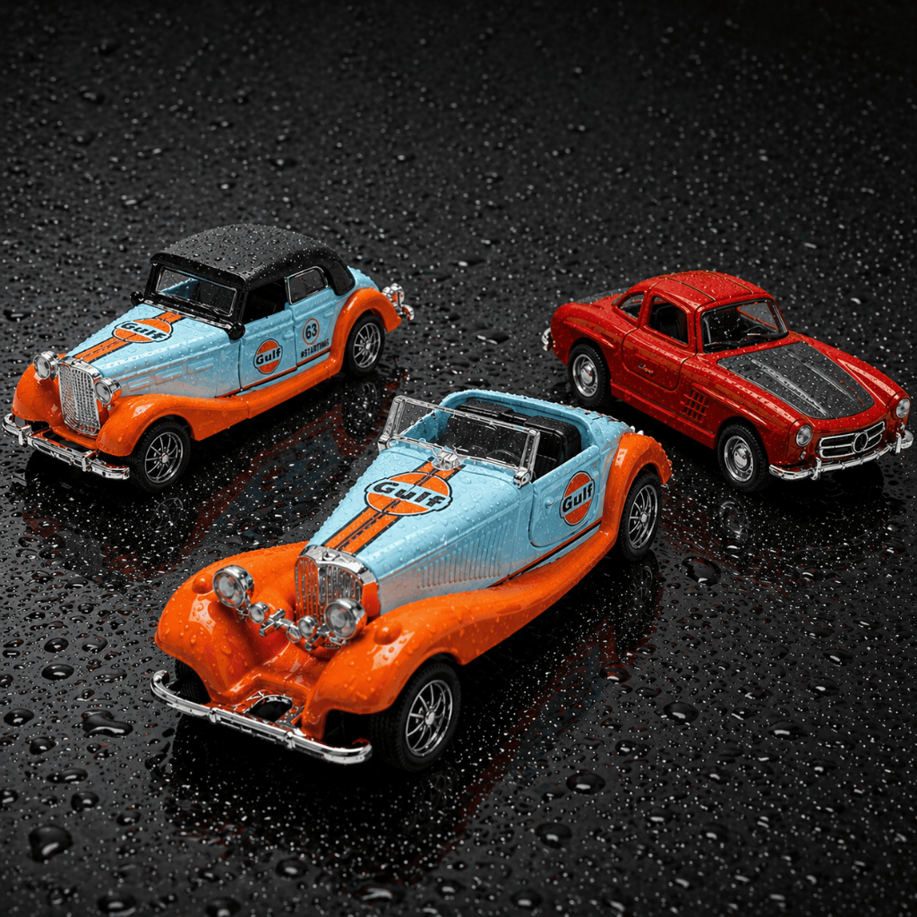🚗 Carros RETRO BENZ 500K & BENZ 300SL MINIATURA COLECIONÁVEL 12cm | MODELOS EXCLUSIVOS | Envio Imediato 🚚💨