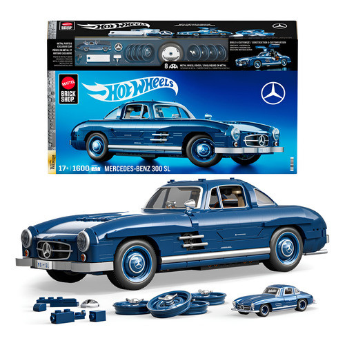 Blocos Hot Wheels Premium Mercedes-benz 300sl Mattel