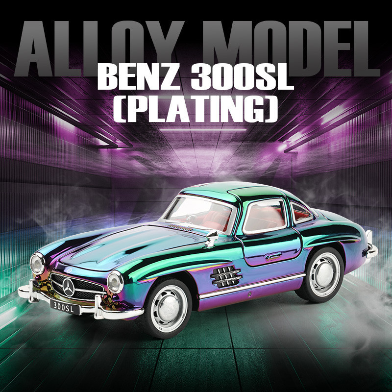 1: 32 Versão de chapeamento Benz 300SL