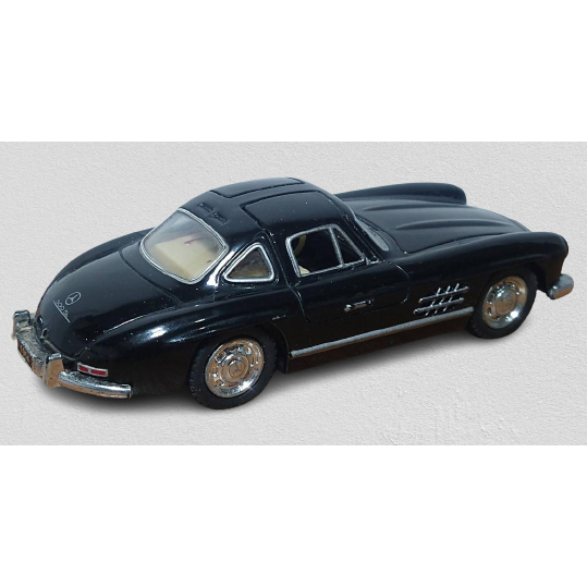 Miniatura metal de carro Mercedes 300SL 1954_asa de gaivota