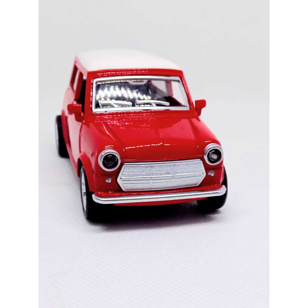Miniatura Mini Cooper 1969 1:36 metal Diecast colecionável