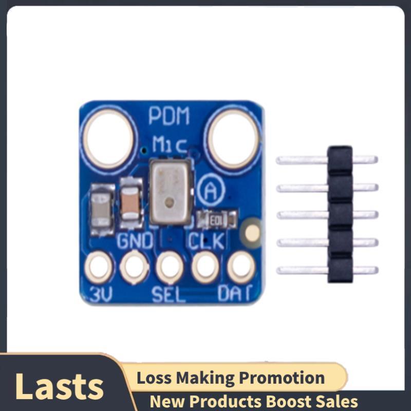 MP34DT01 PDM Módulo De Microfone Digital MEMS Saída De Modulação De Densidade De Pulso Simples Omnidirecional Pequeno