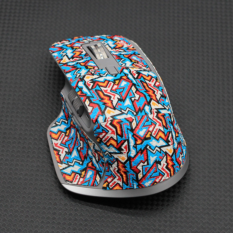 Adesivo antiderrapante adequado para Logitech MX Master3 MX3 3S Mouse botão antiderrapante adesivo lateral absorvente à