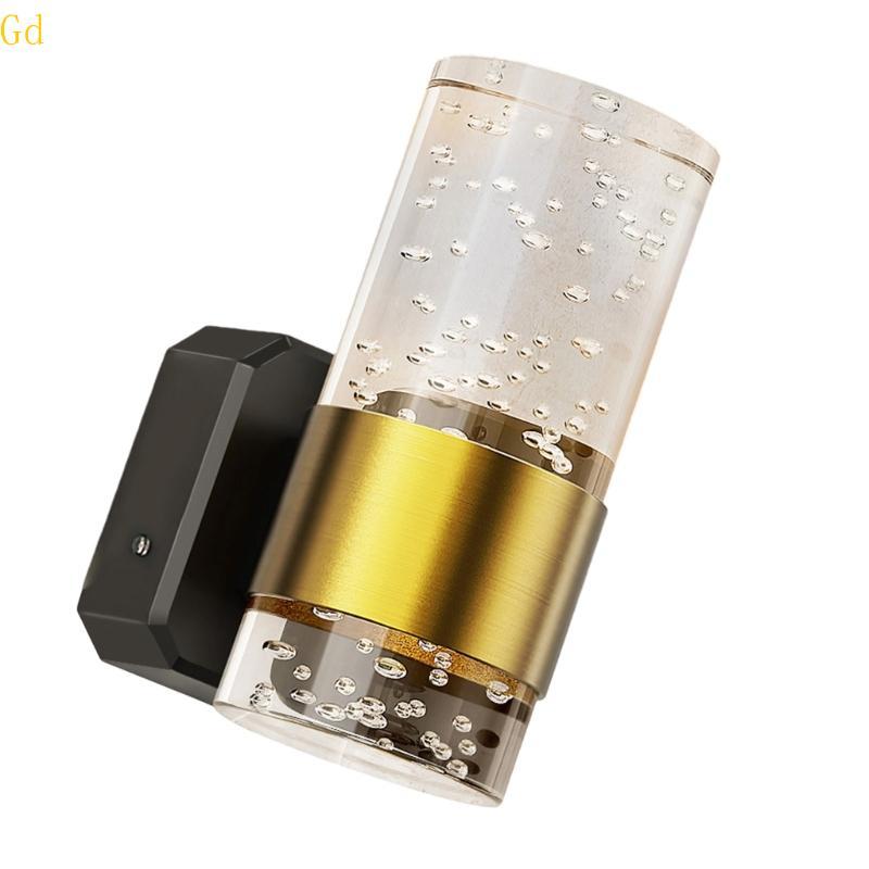 Gd Brilho Ajustável LED Plug In Night Light Bubble Wall