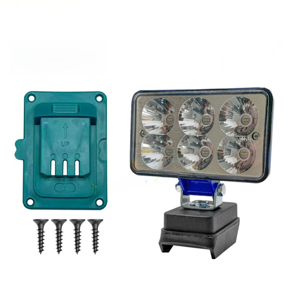 [SIP-KNWH-BR]AC DC 4 Inch 45W LED Work Light with Durable Aluminum Housing and Wall Mount Kit-New In 11-