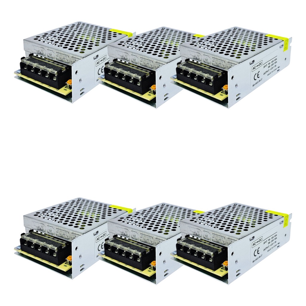 Fonte chaveada 5A 12v Câmera De Segurança, fita led, para som automotivos mini fonte comeia mini