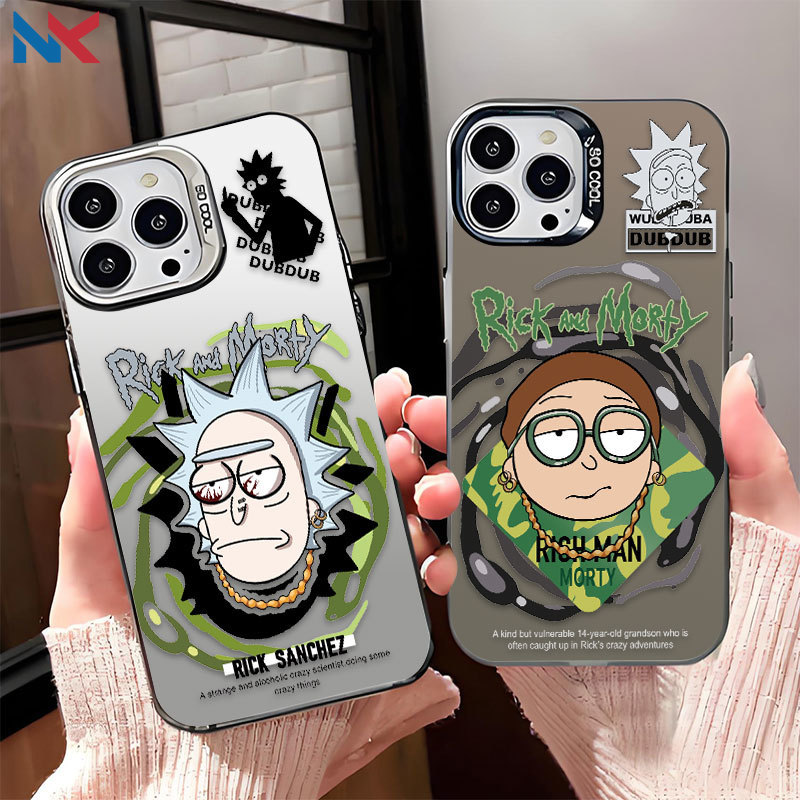 Capa Para Redmi Note 14 Pro 13 12 11 10 12S 14C 13C 12C 10C POCO X7 X6 C75 C65 IMD De Telefone Rick E Morty NKCase