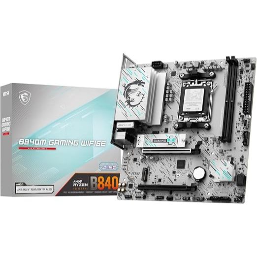 Placa Mae Msi B840m Gaming Wifi6e Amd Ddr5 Micro Atx (Am5)
