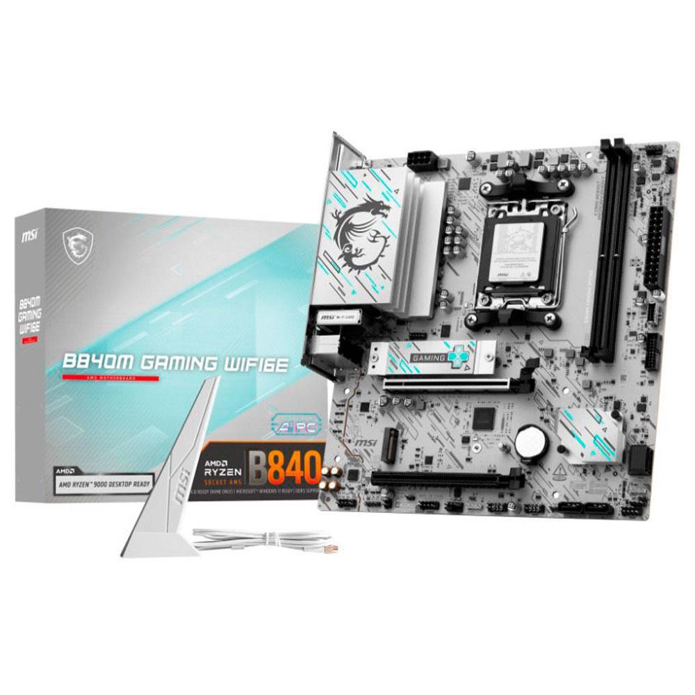 Placa Mae (amd) Msi B840m Gaming Wifi6e Ddr5 Am5