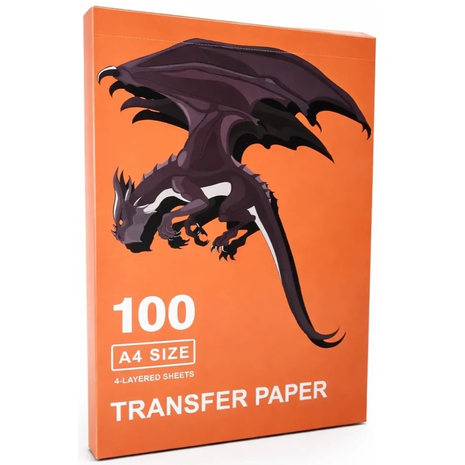 Papel Termal Transfer Size A4 Stencil de Tatuagem com Rendimento e Definição Consistente
