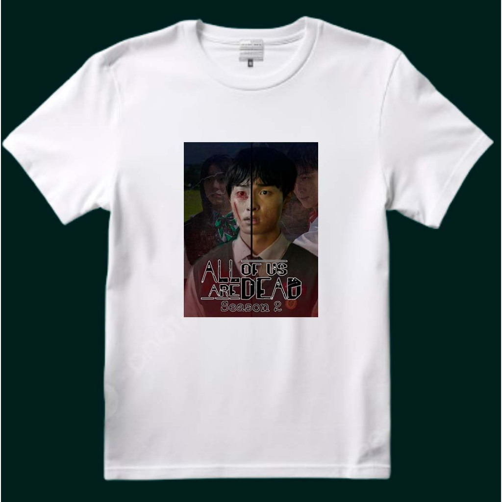 camisa camiseta 100% poliéster All of Us Are Dead