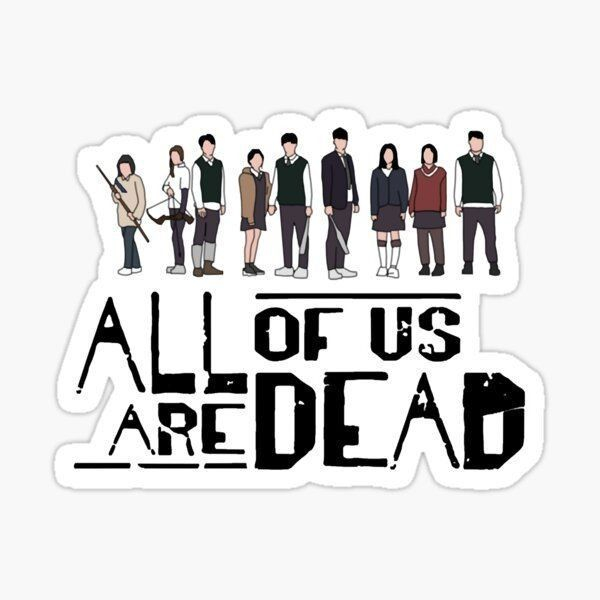 Topo de Bolo All Of Us Are Dead. Toppers para seu bolo. Papelaria Personalizada
