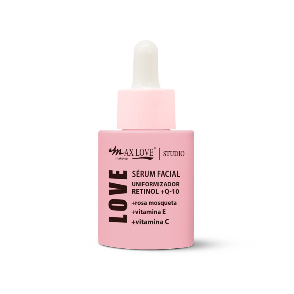 (V)✨ Sérum Facial Uniformizador Retinol + Q-10 Max Love – Antissinais, Firmeza e Renovação2RNN