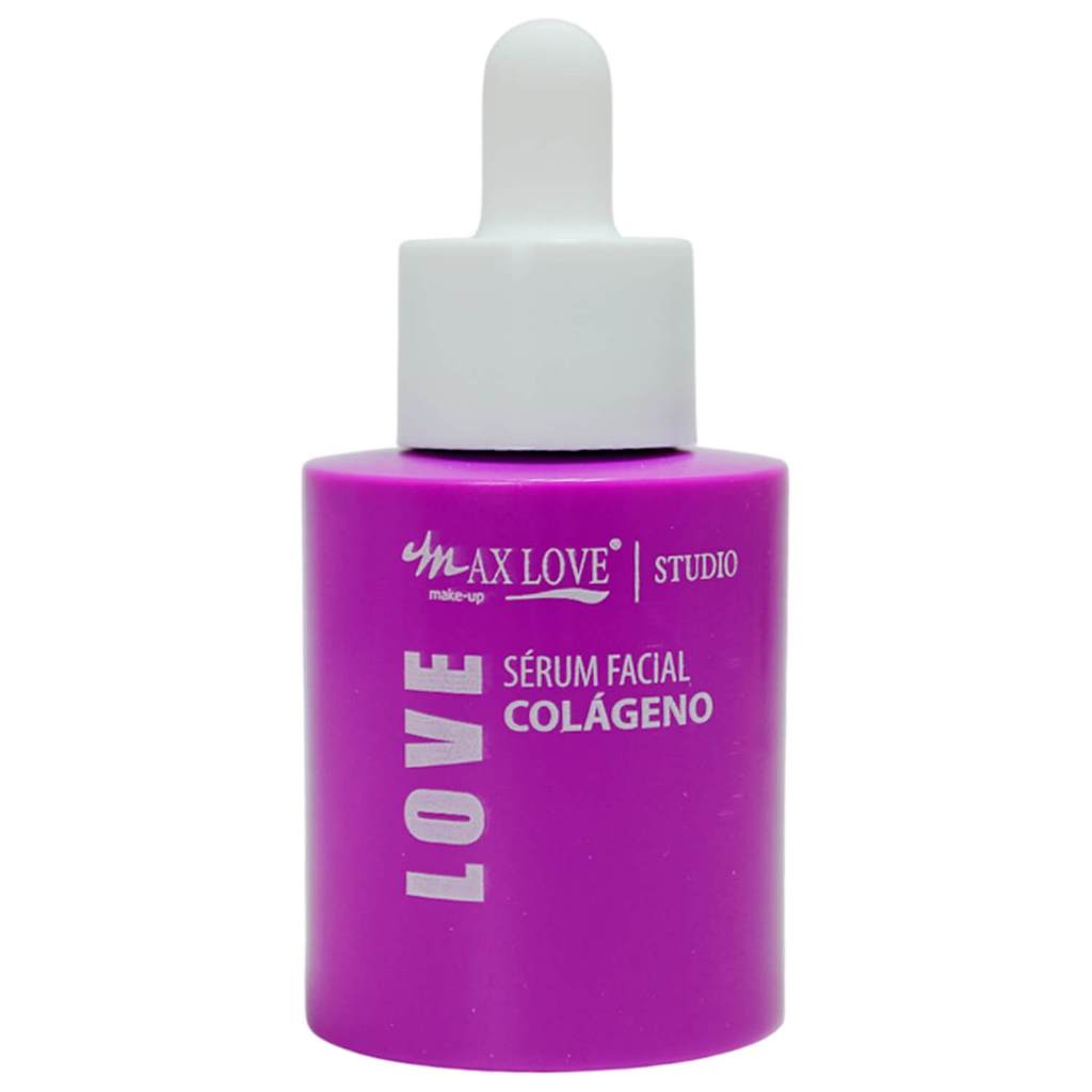 Serum Facial Colágeno Max Love Hidratação Profunda E Firmeza Da Pele 30ml