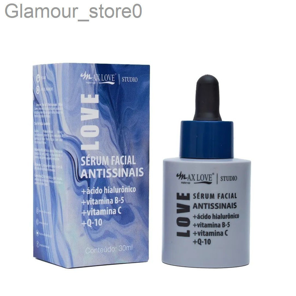 (V)✨ Sérum Facial Antissinais Vitamina C + Q10 Max Love – Firmeza, Luminosidade e RenovaçãoZF32