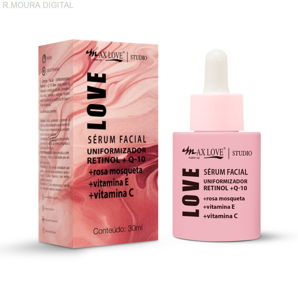 (V)✨ Sérum Facial Uniformizador Retinol + Q-10 Max Love – Antissinais, Firmeza e RenovaçãoMVPSLT51