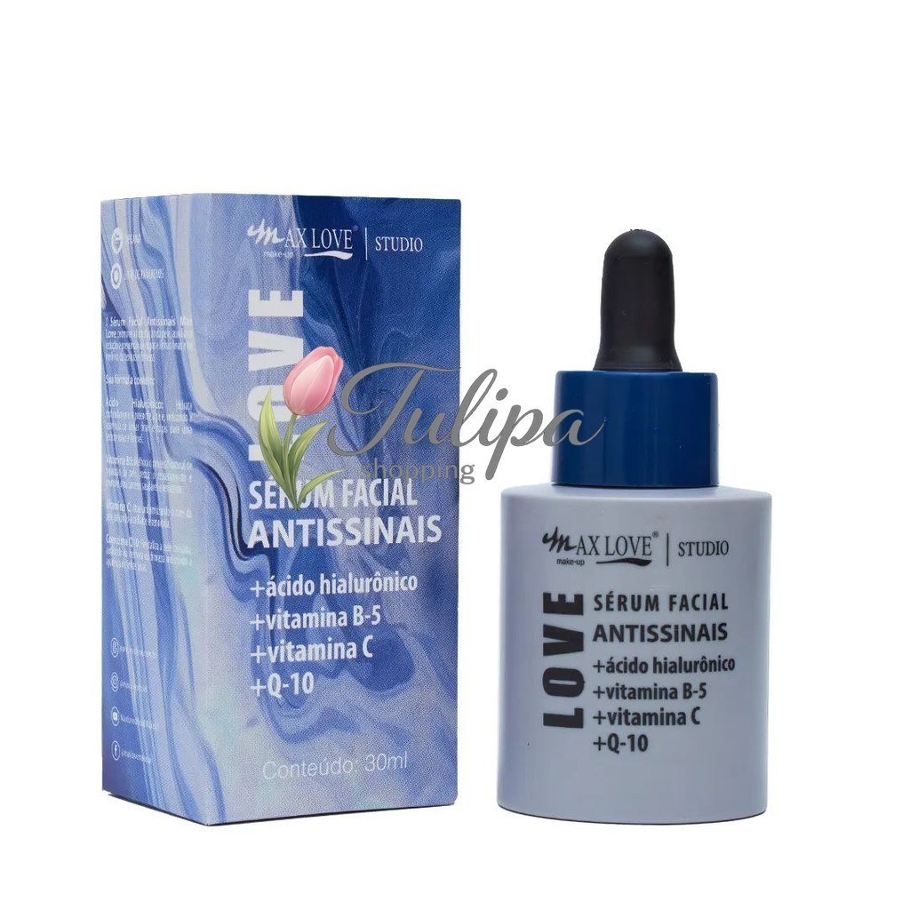 (V)✨ Sérum Facial Antissinais Vitamina C + Q10 Max Love – Firmeza, Luminosidade e RenovaçãoMO95