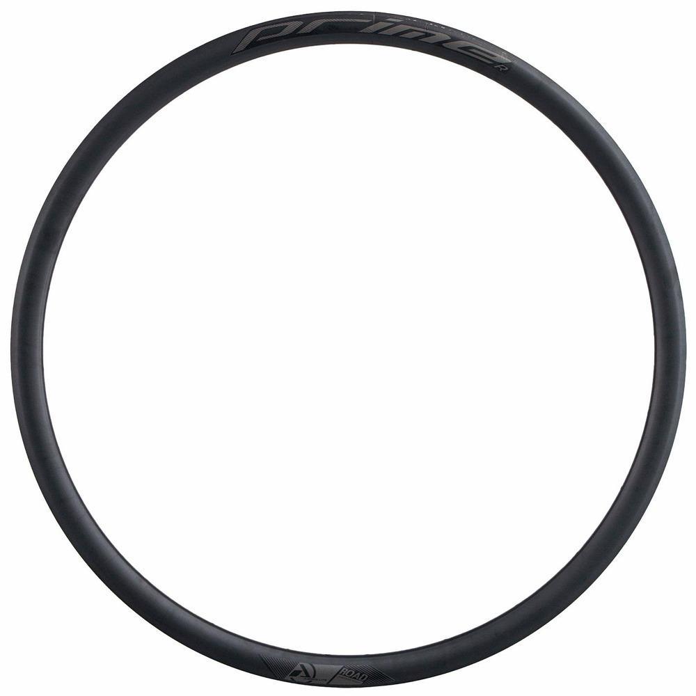 Aro Prime R 700 Alumínio Disc TLR 24 Furos Road Gravel Tubeless Preto