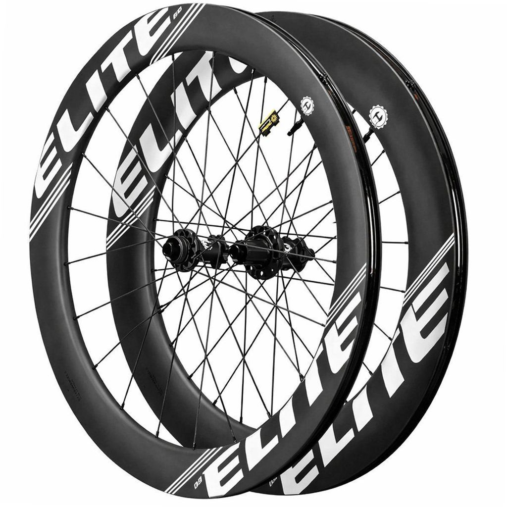Roda de Bicicleta Elitewheels Marvel Mixed 60/82 Disc Tubeless HG